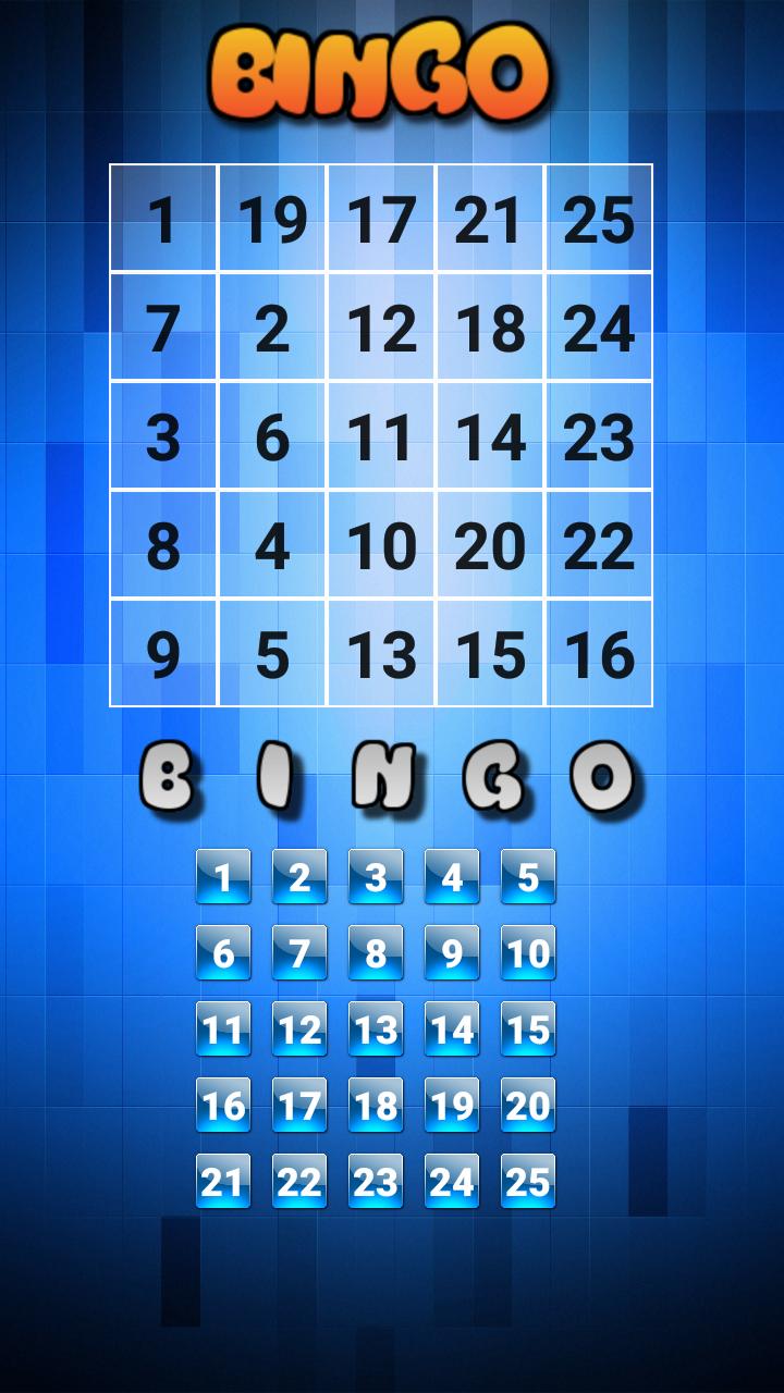 Bingo Game:2 Player Game