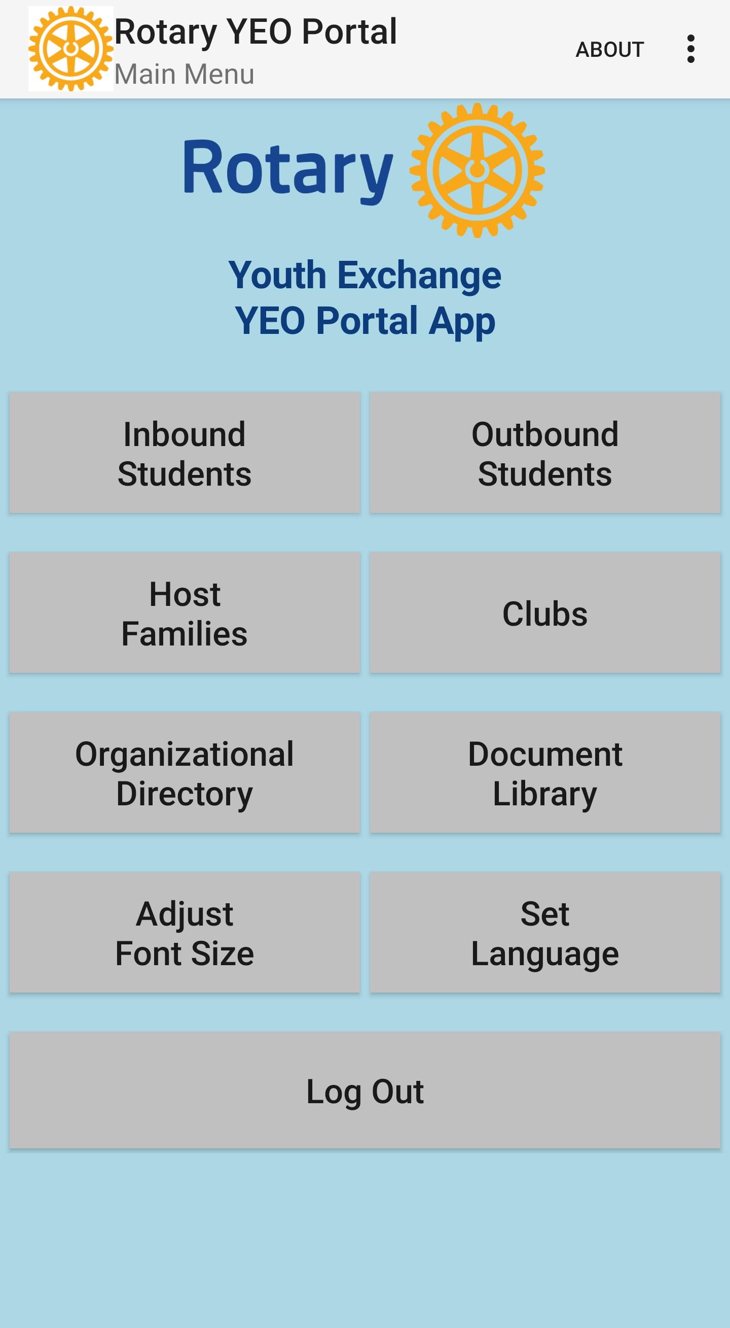 Rotary YEO Portal