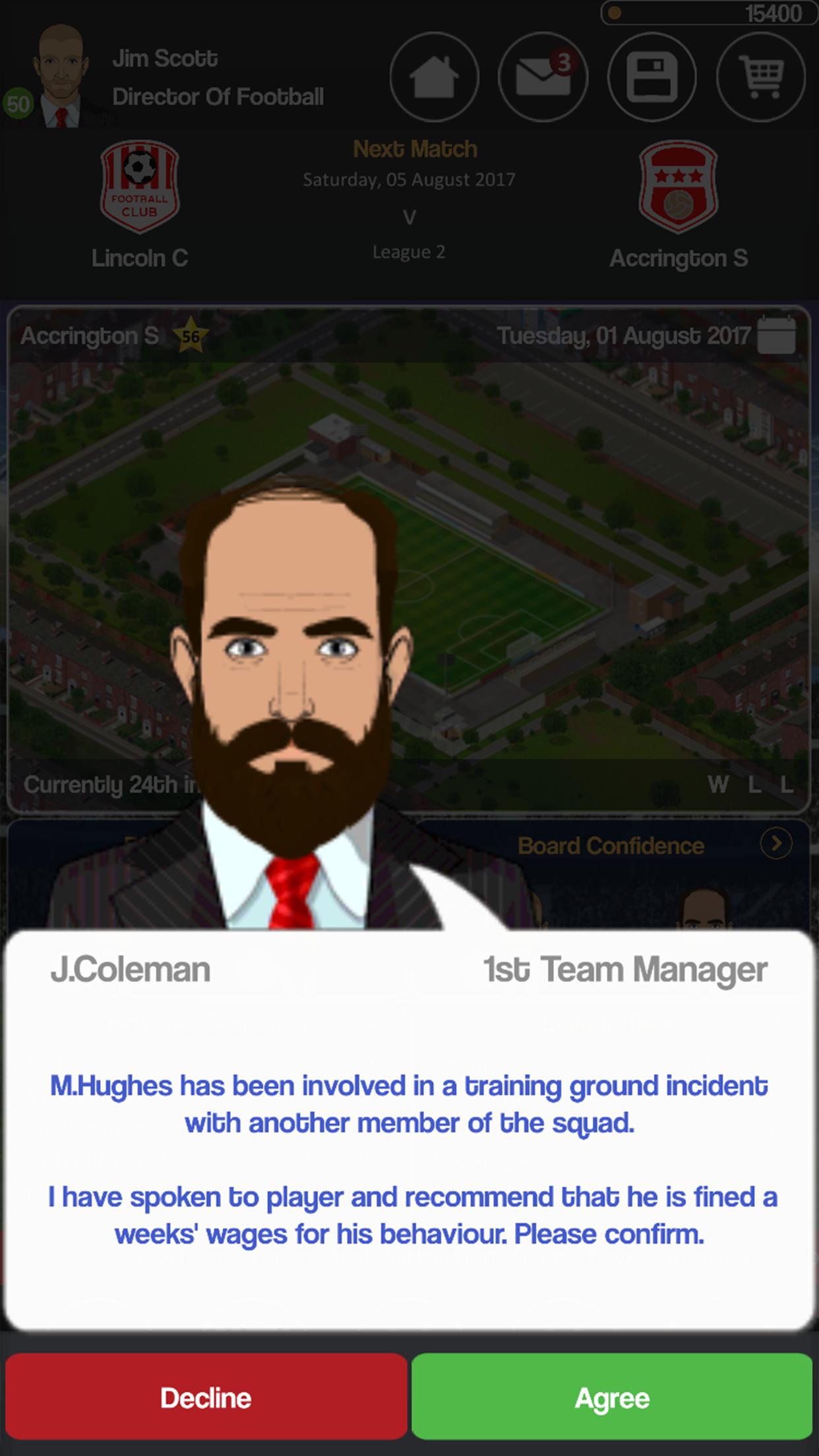 Club Soccer Director 2018 - Club Football Manager